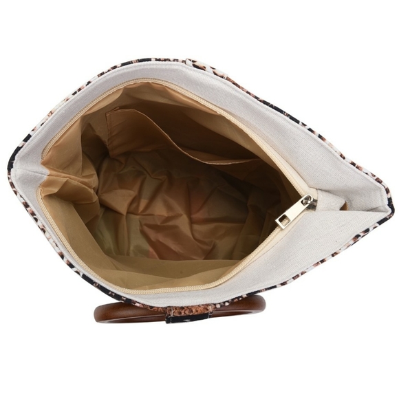 NWT Hong Kong Collection Snakeskin Print Tote - Picture 8 of 9